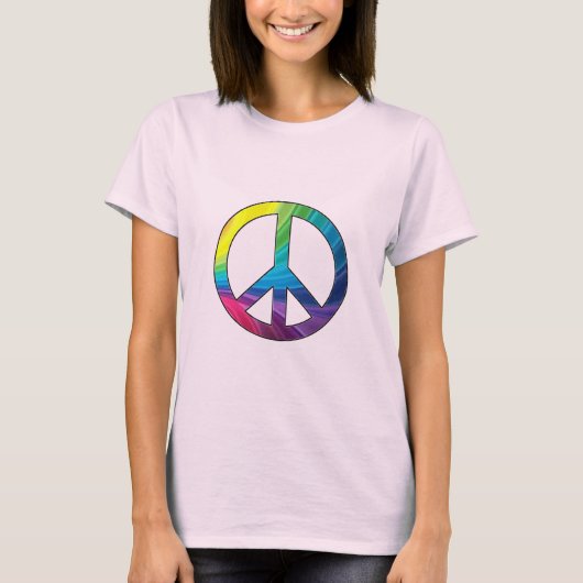 Friede - wunderschönes Zeichen des kalten Friedens T-Shirt (Vorderseite)