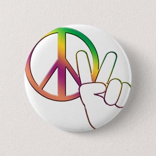Frieden-02 Button (Vorderseite)