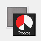 FRIEDEN 09 MAGNET (Vorderseite/Rückseite)