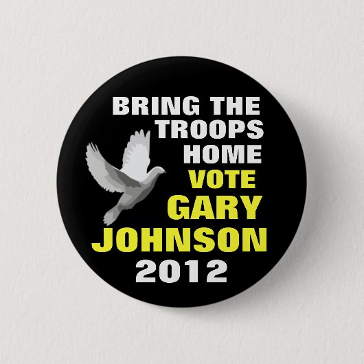 Frieden 2012 Garys Johnson Button (Vorderseite)