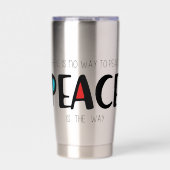 Frieden 2 thermobecher (Vorderseite)