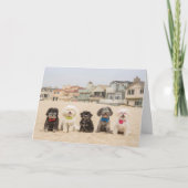 Frieden am Strand Karte (Vorderseite)