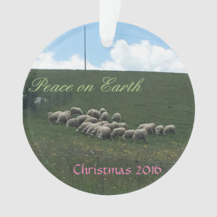 Frieden am Weihnachten Ornament