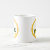 Frieden Arabisch und Hebräisch Kaffeetasse (Mittel)