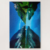 Frieden auf dem Berg Puzzle (Vertikal)