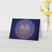 Frieden auf dem Horizont Karte (Gelbe Blume)