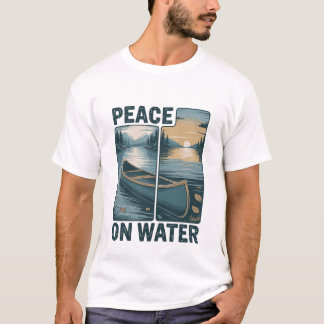 Frieden auf dem Wasser Inspirierend Ruhige Natur G T-Shirt