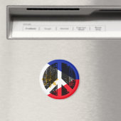 Frieden auf den Philippinen Magnet (In Situ (Geschirrspüler))