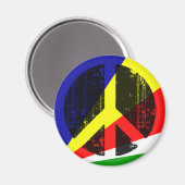 Frieden auf den Seychellen Magnet (Vorderseite/Rückseite)