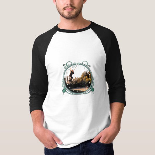 Frieden auf einem Seil T-Shirt (Vorderseite)