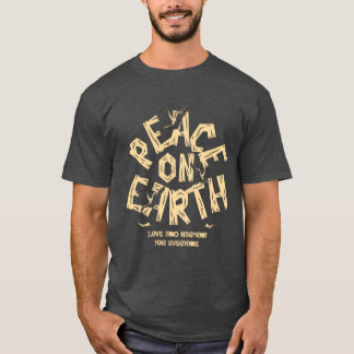 „Frieden auf Erden“ Grafik-T-Shirt T-Shirt