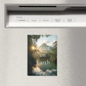 Frieden auf Erden  Magnet (In Situ (Geschirrspüler))