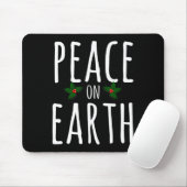 Frieden auf Erden Mousepad (Mit Mouse)