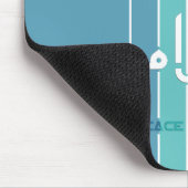 Frieden auf Erden Mousepad (Ecke)