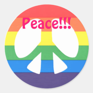 Frieden! Aufkleber