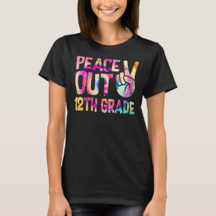 Frieden aus 12. Klasse Glück letzten Tag der Krawa T-Shirt