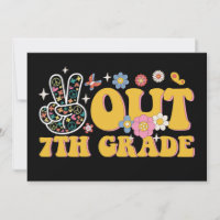 Frieden aus 7. Klasse Groovy letzten Tag der Schul