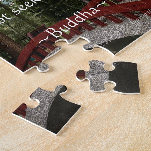 Frieden aus, Buddha-Zitat Puzzle (Seite)