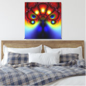 Frieden aus den schattengezapften Kanwanen Leinwanddruck (Insitu (Schlafzimmer))