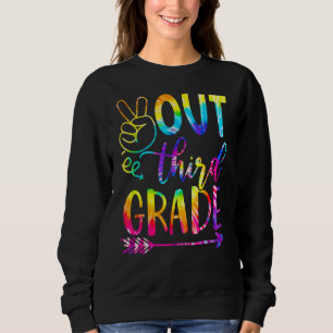 Frieden aus der dritten Klasse Glück letzten Tag d Sweatshirt