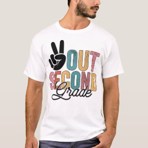 Frieden aus der zweiten Klasse letzten Schultag 20 T-Shirt
