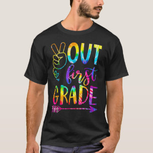 Frieden aus erster Klasse Glückwunsch letzten Tag T-Shirt