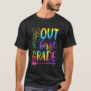 Frieden aus erster Klasse Glückwunsch letzten Tag T-Shirt