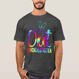 Frieden aus Kindergarten glücklich letzten Tag der T-Shirt