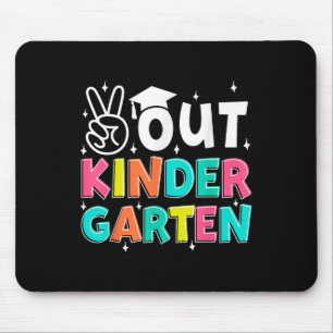 Frieden aus Kindergarten letzten Schultag Kinder Mousepad