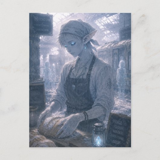 Frieden / Bäcker / Metro Postkarte (Vorderseite)