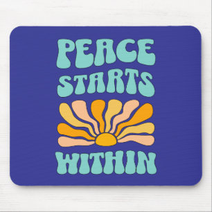 Frieden beginnt in mousepad