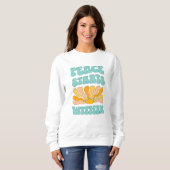 Frieden beginnt innen sweatshirt (Vorne ganz)
