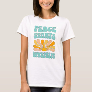 Frieden beginnt innen		 T-Shirt