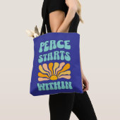 Frieden beginnt innen tasche (Von Nahem)