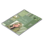 Frieden beginnt mit einem Lächeln Notizblock (Linke Seite)