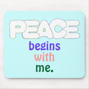 Frieden beginnt mit mir, Mousepads