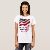 FRIEDEN behalten T-Shirt (Vorne ganz)