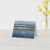 Frieden - Bibel-Zitat Karte (Gelbe Blume)