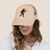 Frieden Bigfoots Sasquatch Truckerkappe (Beispiel)