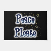Frieden bitte fußmatte (Vorderseite)