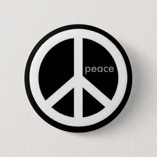 Frieden Button (Vorderseite)