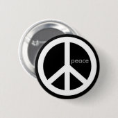 Frieden Button (Vorne & Hinten)