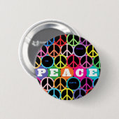 Frieden Button (Vorne & Hinten)