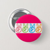 Frieden Button (Vorne & Hinten)