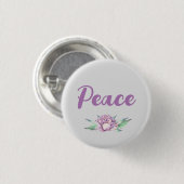 Frieden Button (Vorne & Hinten)