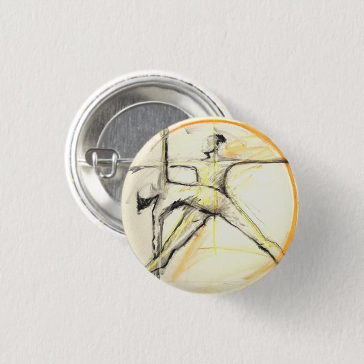 Frieden Button (Vorne & Hinten)