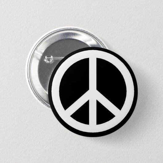 Frieden Button (Vorne & Hinten)