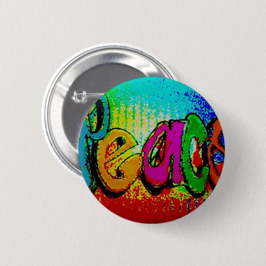 Frieden Button (Vorne & Hinten)