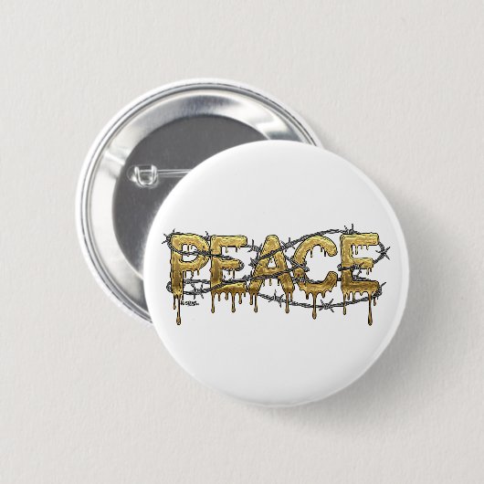Frieden Button (Vorne & Hinten)