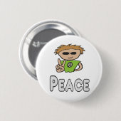 Frieden Button (Vorne & Hinten)